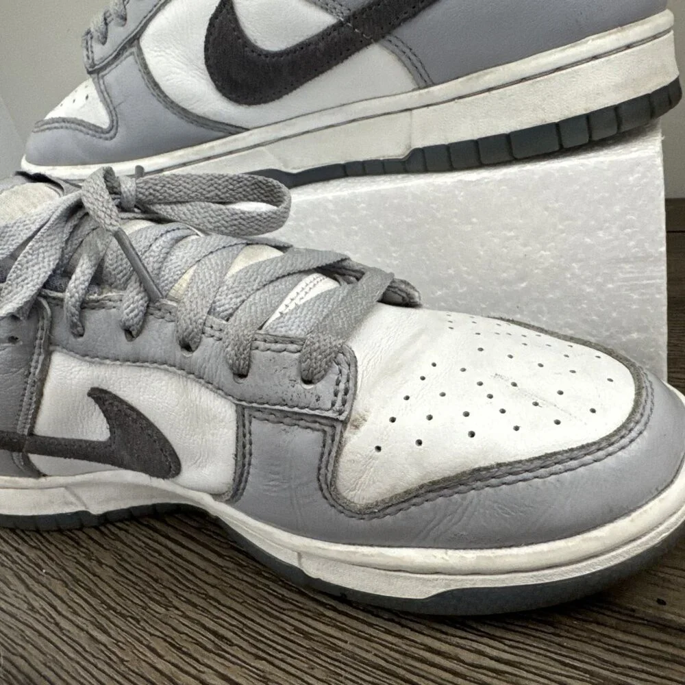 Nike Dunk Low SE Light Carbon Shoes Men’s 8 FJ4188-100 - Picture 5 of 16